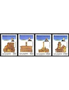 SAN MARINO 1988 University of Bologna 4v MNH**