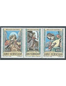 SAN MARINO 1988 Natale 3v MNH**