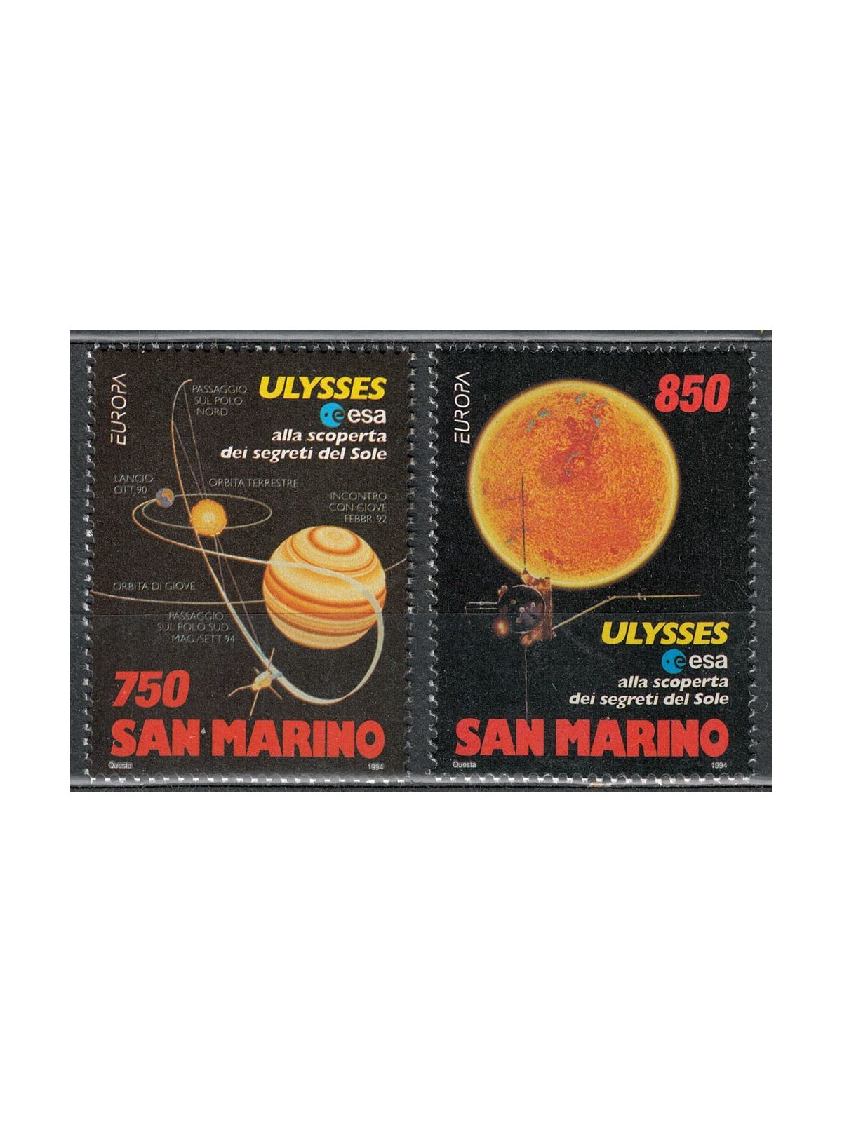 SAN MARINO 1994 Europe 2v MNH**