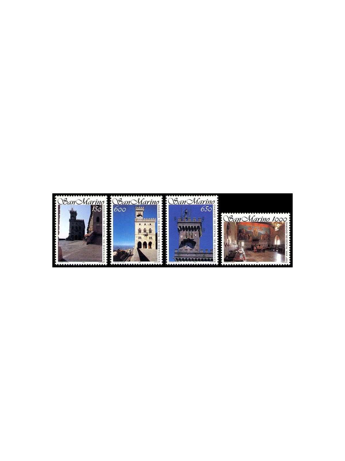 SAN MARINO 1994 Government Palace 4v MNH**