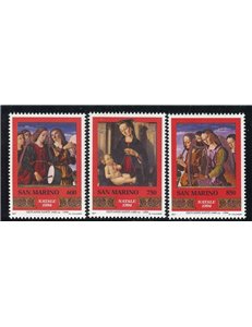 SAN MARINO 1994 Christmas 3v MNH**