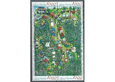 SAN MARINO 1994 Italian Touring Club 4v MNH**