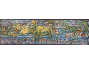 SAN MARINO 1995 Nature conservation 5v MNH**
