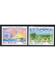SAN MARINO 1995 Europa 2v MNH**