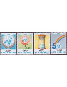 SAN MARINO 1995 UN anniversary 4v MNH**