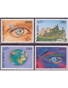 SAN MARINO 1995 Organizzazione mondiale del turismo 4v MNH**