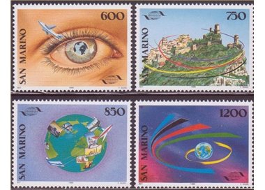 SAN MARINO 1995 World Tourism Organisation 4v MNH**