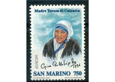 SAN MARINO 1996 Europe, Mother Teresa MNH**