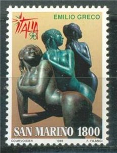 SAN MARINO 1998 Art Day MNH**