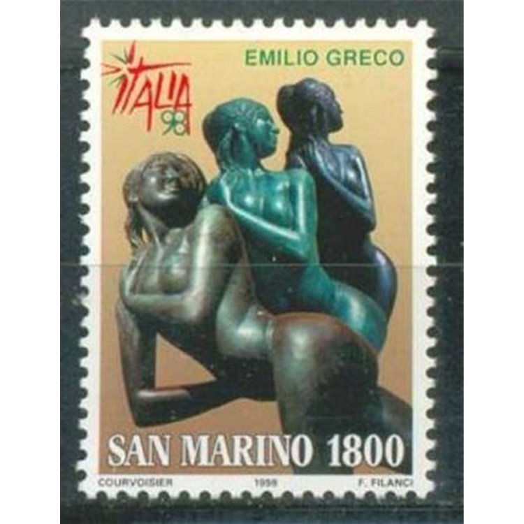 SAN MARINO 1998 Giornata dell'arte MNH**