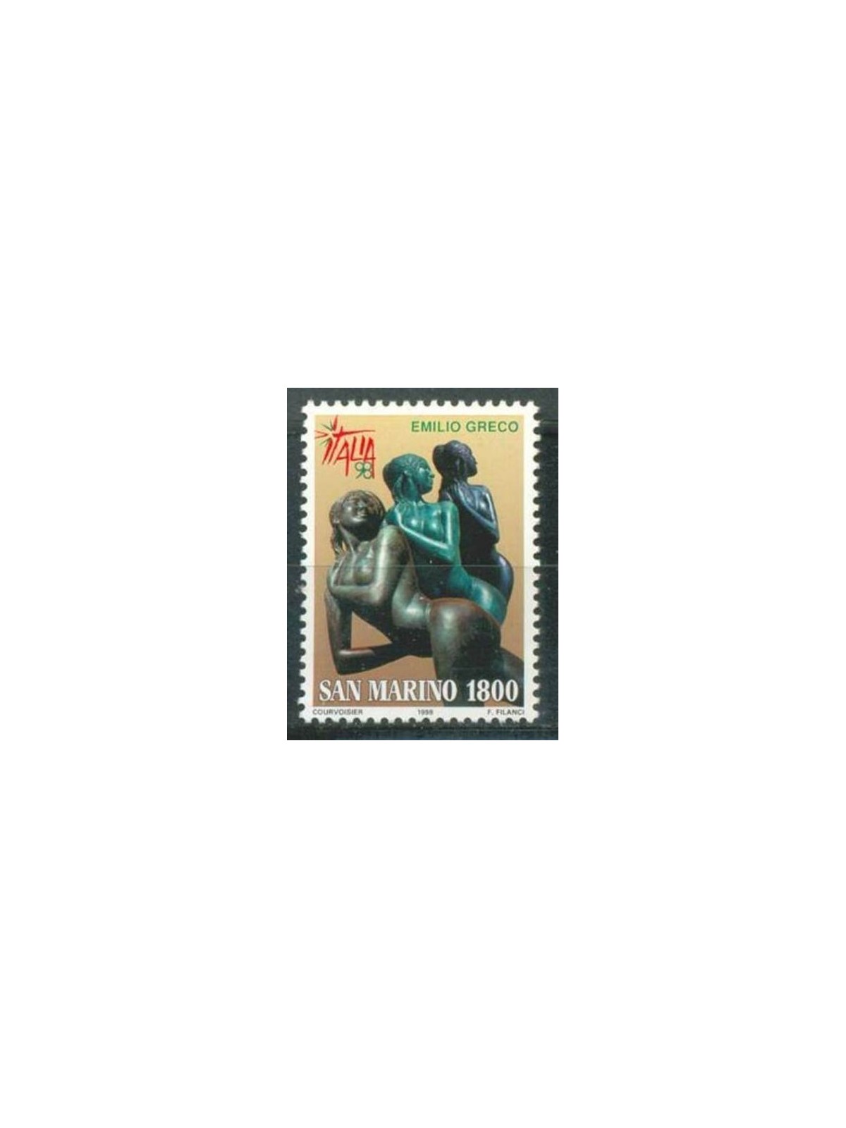 SAN MARINO 1998 Art Day MNH**
