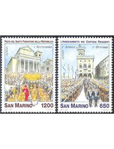 SAN MARINO 1998 Europa 2v MNH**