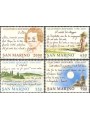 SAN MARINO 1998 Giacomo Leopardi 4v MNH**