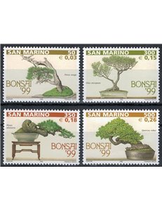 SAN MARINO 1999 Bonsai Exhibition 4v MNH**