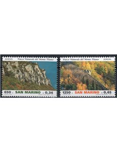 SAN MARINO 1999 Europe 2v MNH**