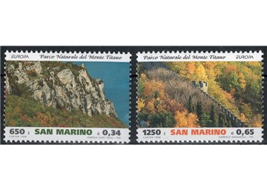 SAN MARINO 1999 Europe 2v MNH**