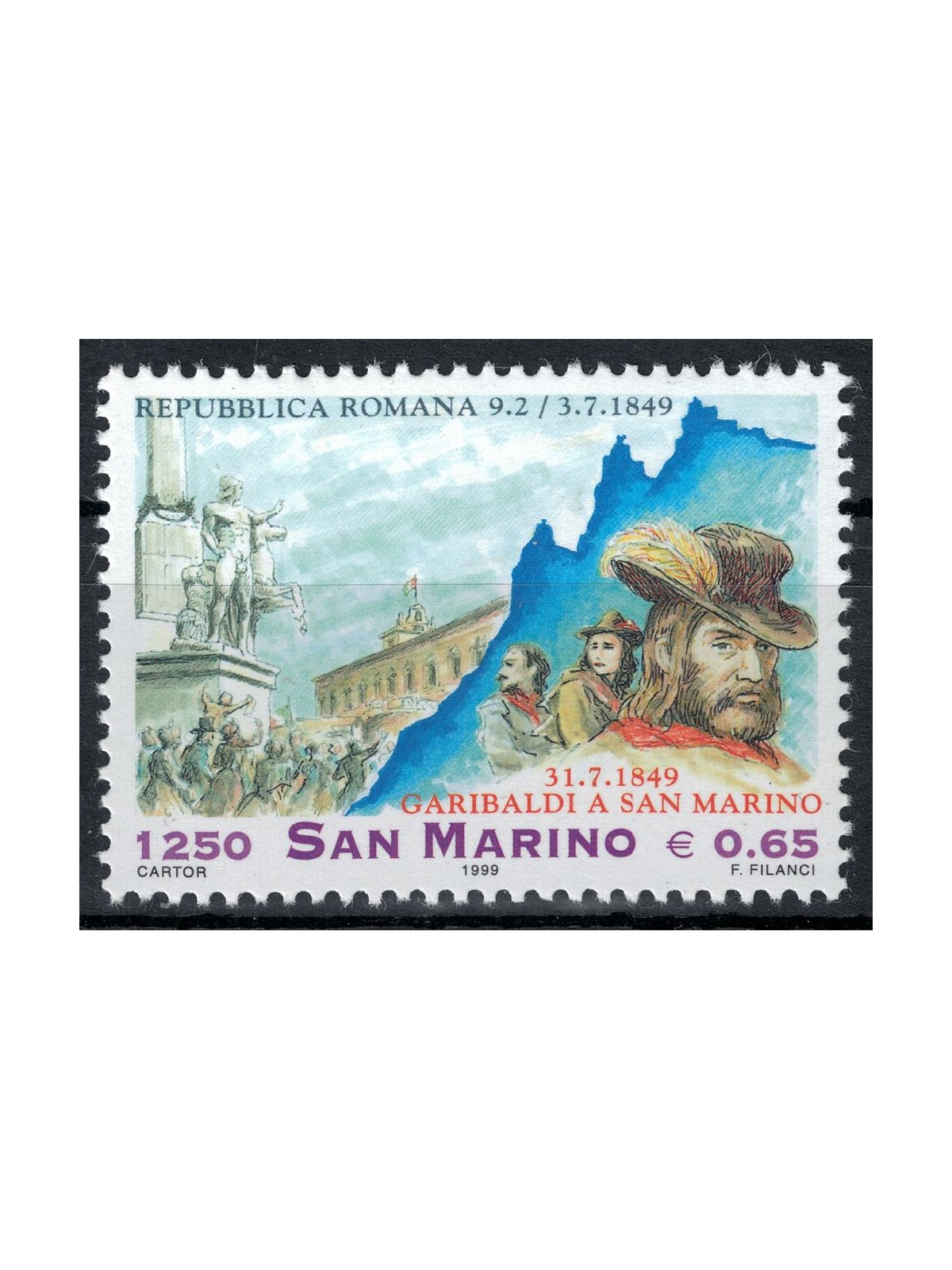 SAN MARINO 1999 Roman Republic MNH**