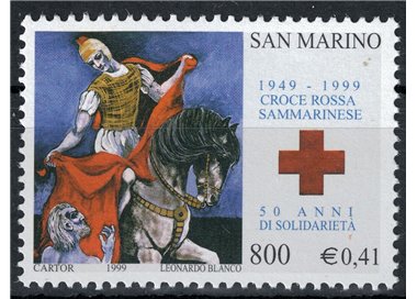 SAN MARINO 1999 San Marino Red Cross MNH**