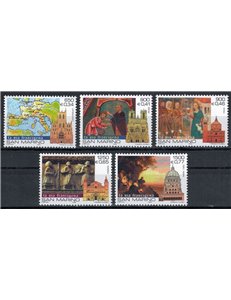 SAN MARINO 1999 Giubileo del 2000 5v MNH**