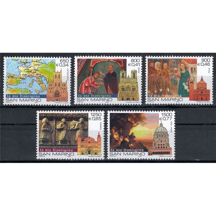 SAN MARINO 1999 Jubilee of 2000 5v MNH**