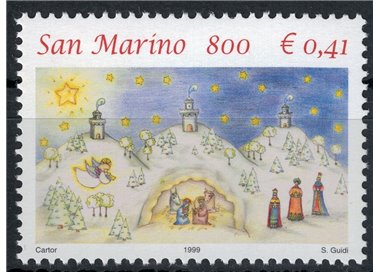 SAN MARINO 1999 Natale MNH**