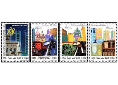 SAN MARINO 2000 Bologna città europea della cultura 4v MNH**