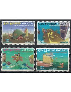 SAN MARINO 2000 Children's Rights 4v MNH**