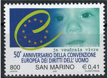 SAN MARINO 2000 Diritti dell'uomo MNH**