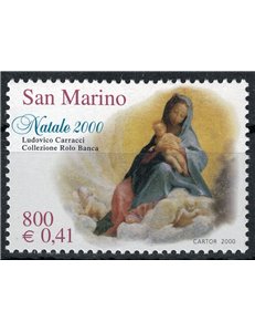 SAN MARINO 2000 Christmas MNH**