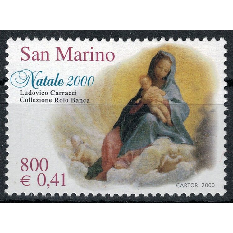 SAN MARINO 2000 Christmas MNH**