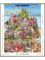 SAN MARINO 1993 Il villaggio Europa BF MNH**
