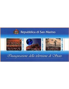 SAN MARINO 1993 Inaugurazione della televisione BF MNH**