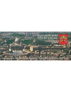 VATICAN 1998 Art Day booklet MNH**