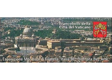 VATICAN 1998 Art Day booklet MNH**