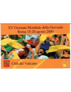 VATICAN 2000 World Youth Day booklet MNH**