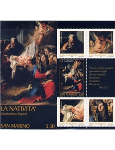 SAN MARINO 2006 Christmas booklet MNH**
