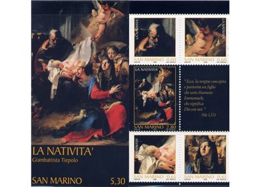 SAN MARINO 2006 Christmas booklet MNH**
