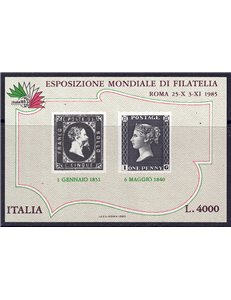 ITALIA 1985 Penny Black BF MNH**