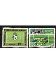 ITALY 1973 FIGC 2v MNH**