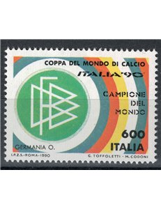 ITALY 1990 Germany World Champions MNH**