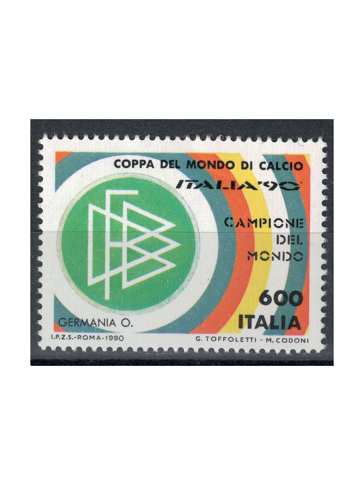 ITALIA 1990 Germania campione del mondo MNH**