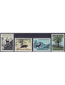 ITALIA 1967 Parchi nazionali 4v MNH**