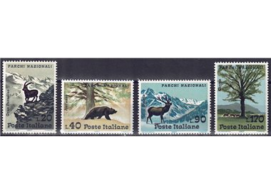 ITALY 1967 National Parks 4v MNH**