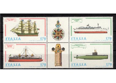 ITALY 1979 Ships III 4v MNH**