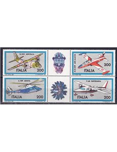 ITALY 1981 Aircraft 4v MNH**