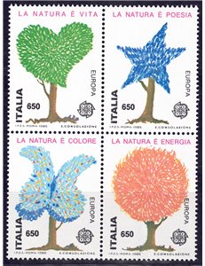 ITALIA 1986 Europa 4v MNH**