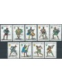 SAN MARINO 1973 Crossbowmen 9v MNH**