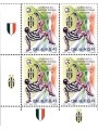 ITALY 2002 Juventus Italian champions in quartet MNH**