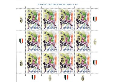 ITALIA 2002 Juventus campione d'Italia MF MNH**