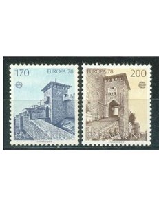 SAN MARINO 1978 Europe 2v MNH**